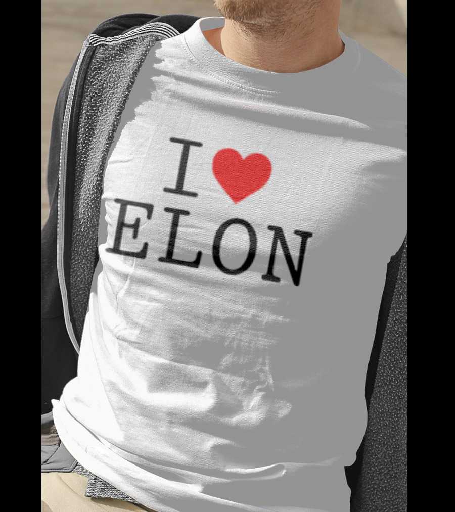 I Love Elon Heart T-Shirt