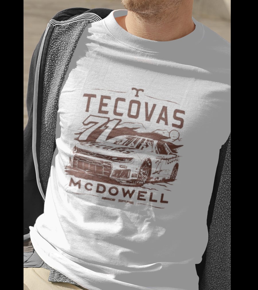 Michael McDowell Tecovas Racing Car #71 T-Shirt
