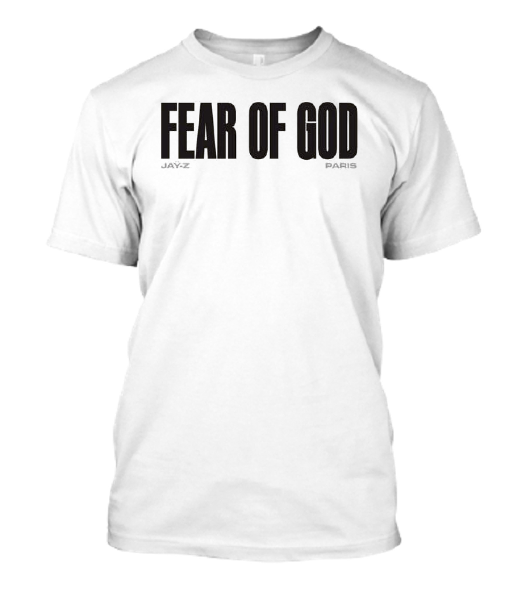 Fear Of God Jay Z Paris Roc Nation Store Pocketless T-Shirt