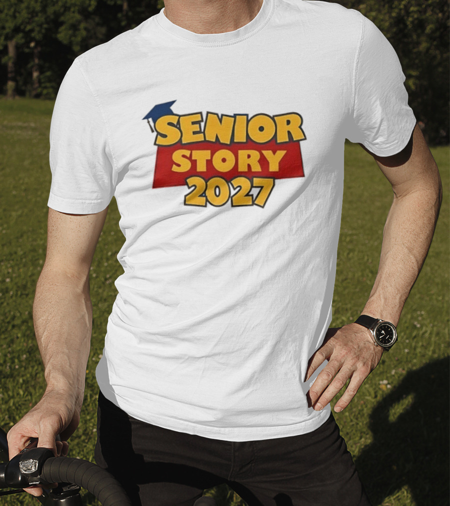 Senior Story 2027 Graduation Theme Inspired By Toy Story T-Shirt