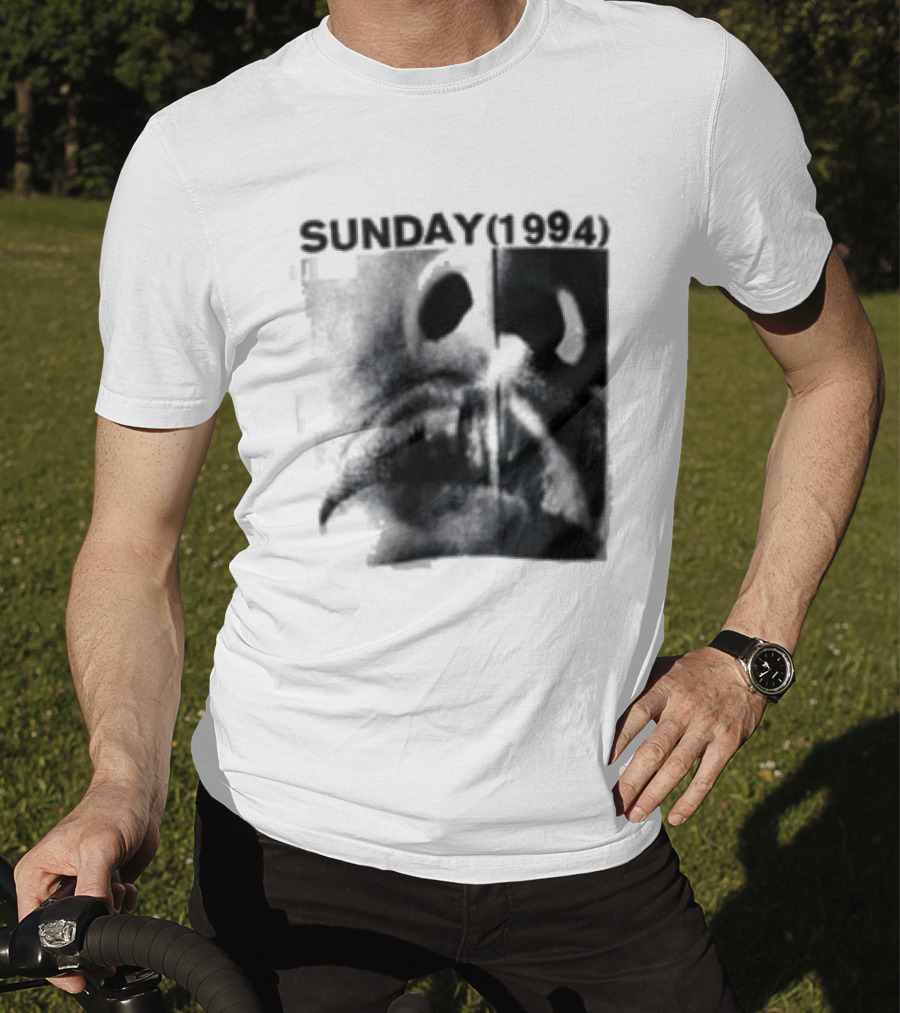 Sunday 1994 The Debut Tour Vintage Nostalgia Black And White Face T-Shirt