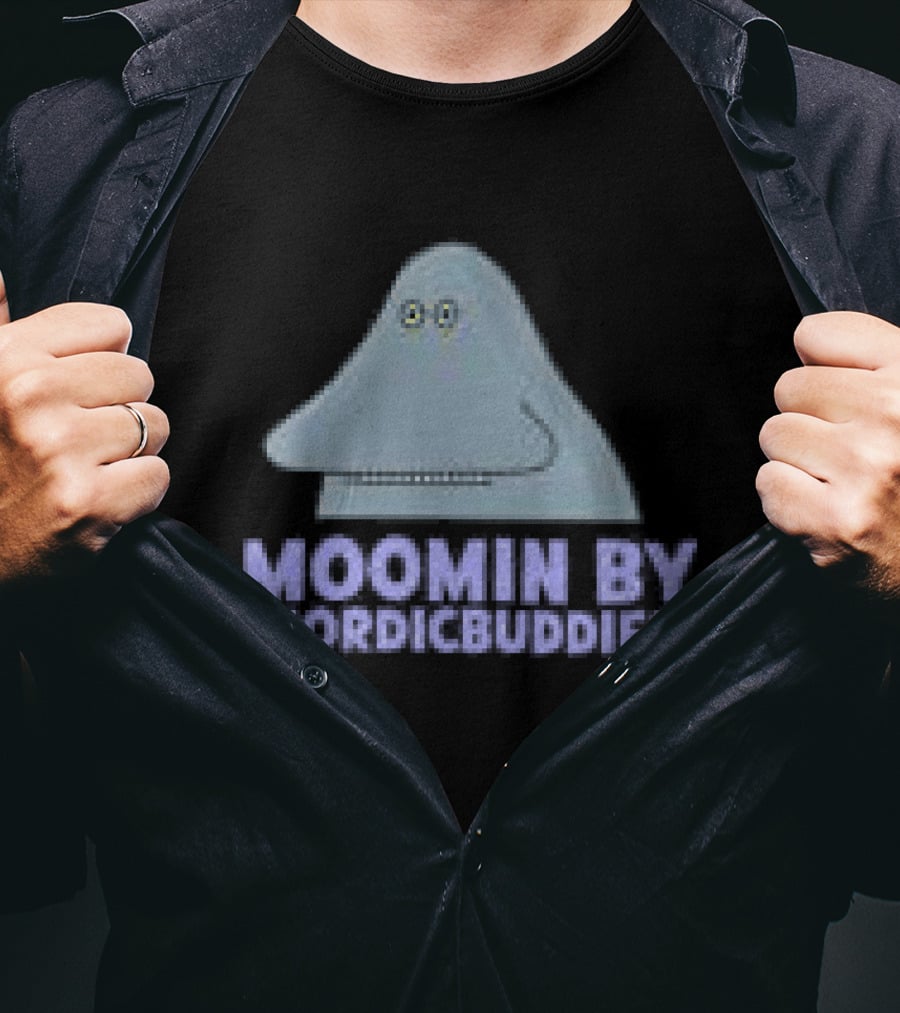Backstage Rock Store Moomin The Groke Black T-Shirt