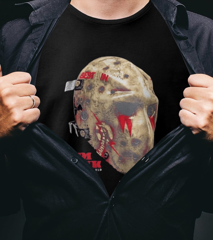 CM Punk Best In The World WWE Jason Voorhees Hockey Mask T-Shirt