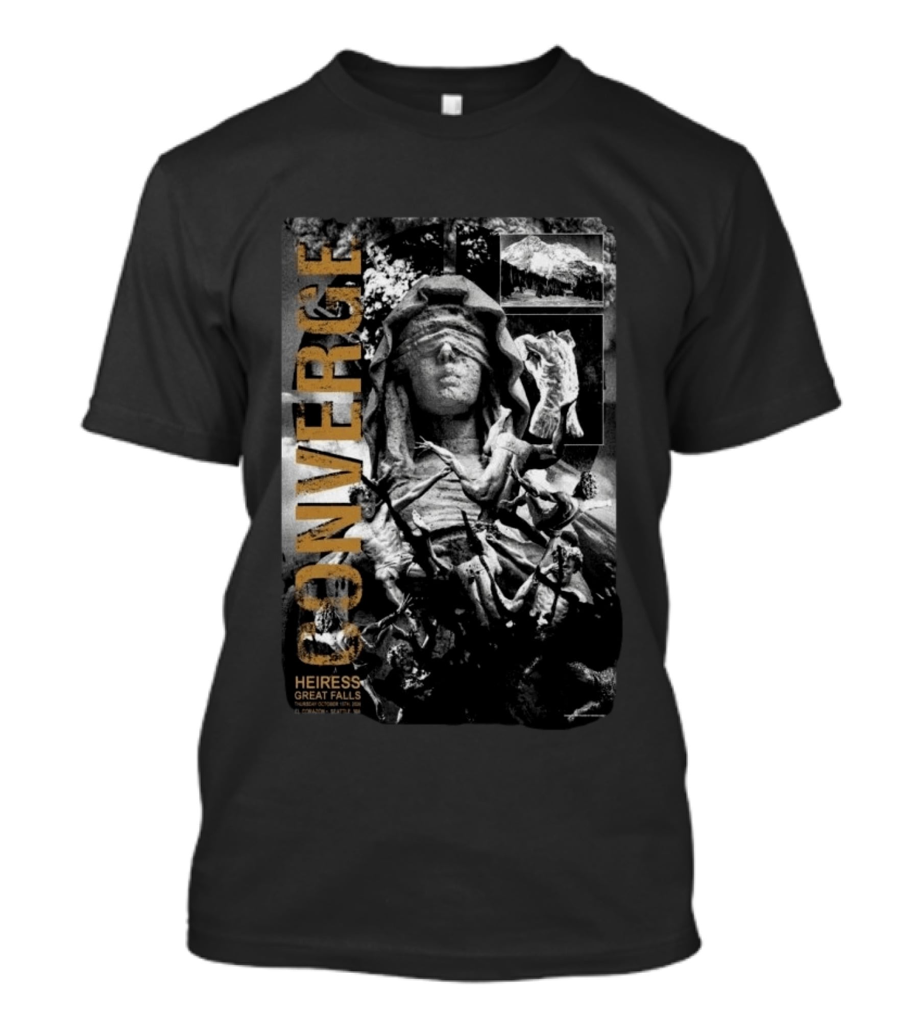 Converge Heiress Great Falls Seattle October 15 2026 Limited Edition T-Shirt