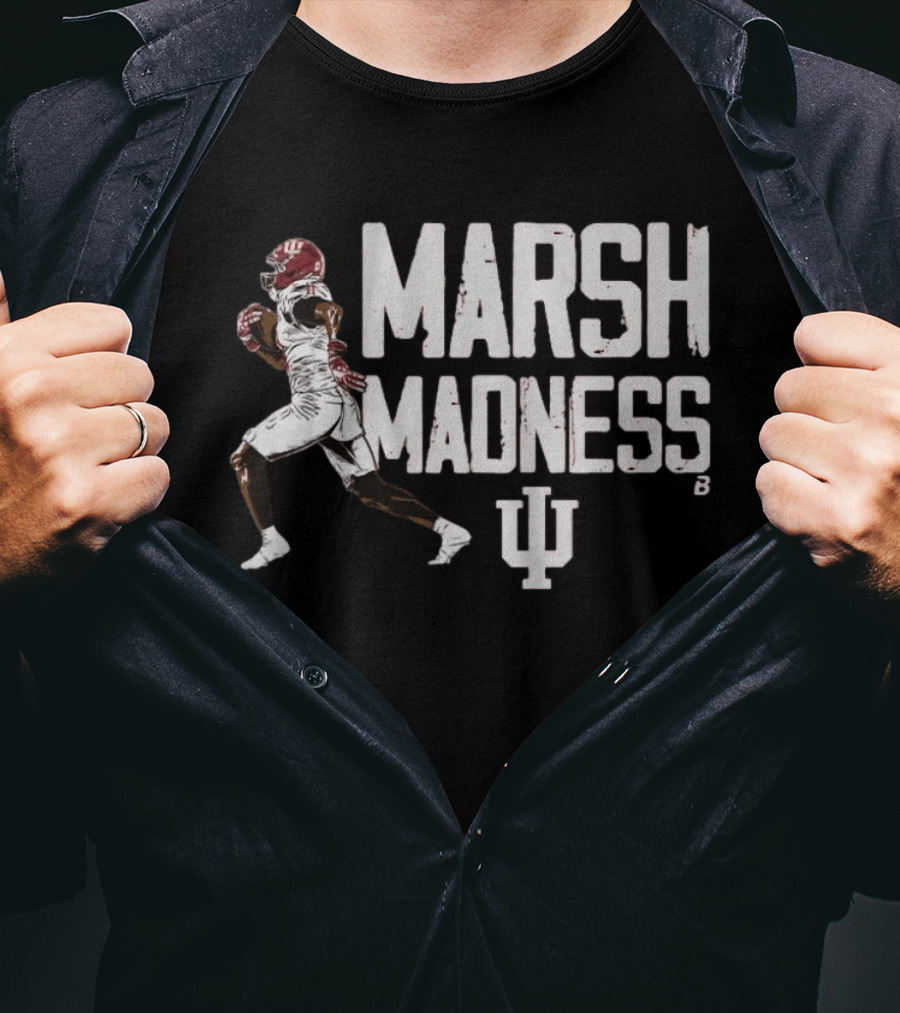 Indiana University Football Marsh Madness Running Back T-Shirt