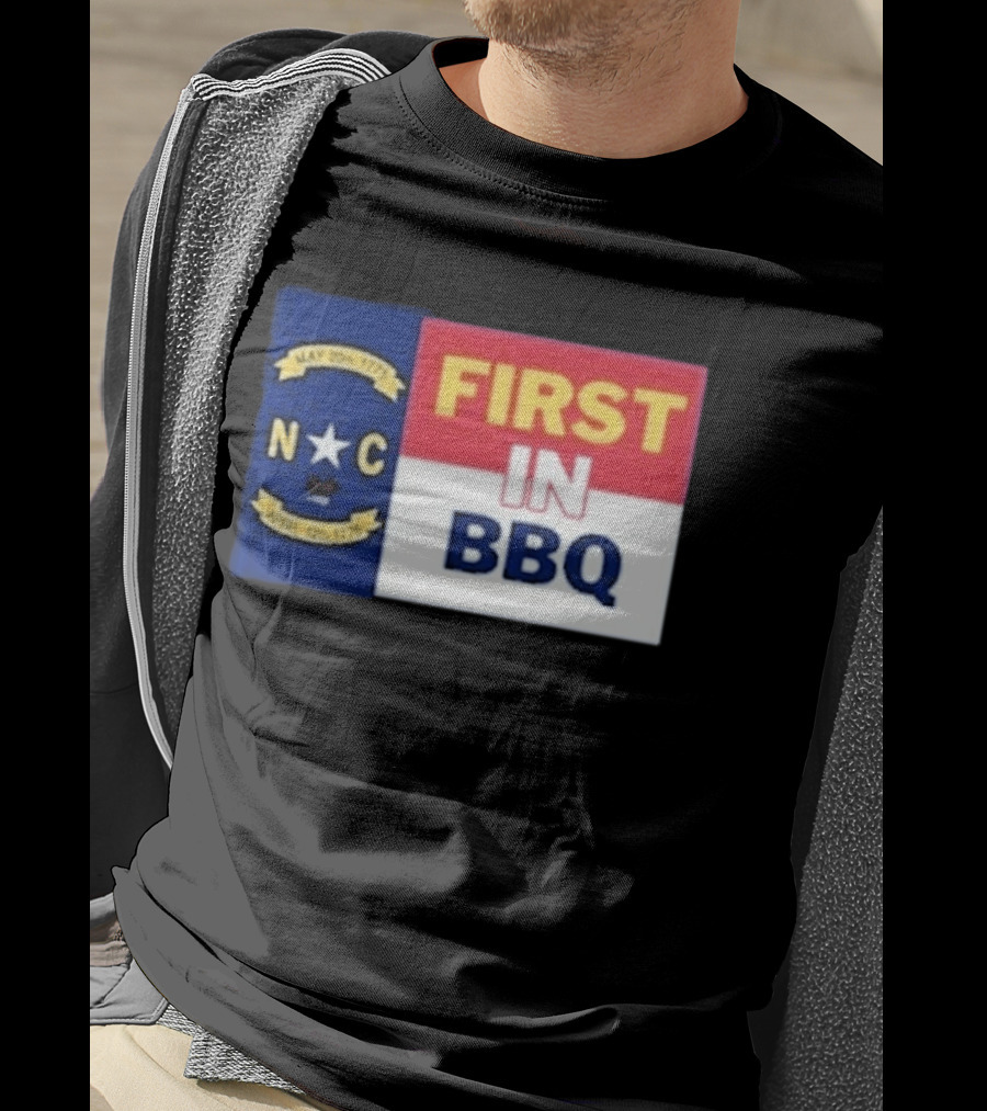 North Carolina May 20th 1775 April 12th 1776 First In BBQ T-Shirt