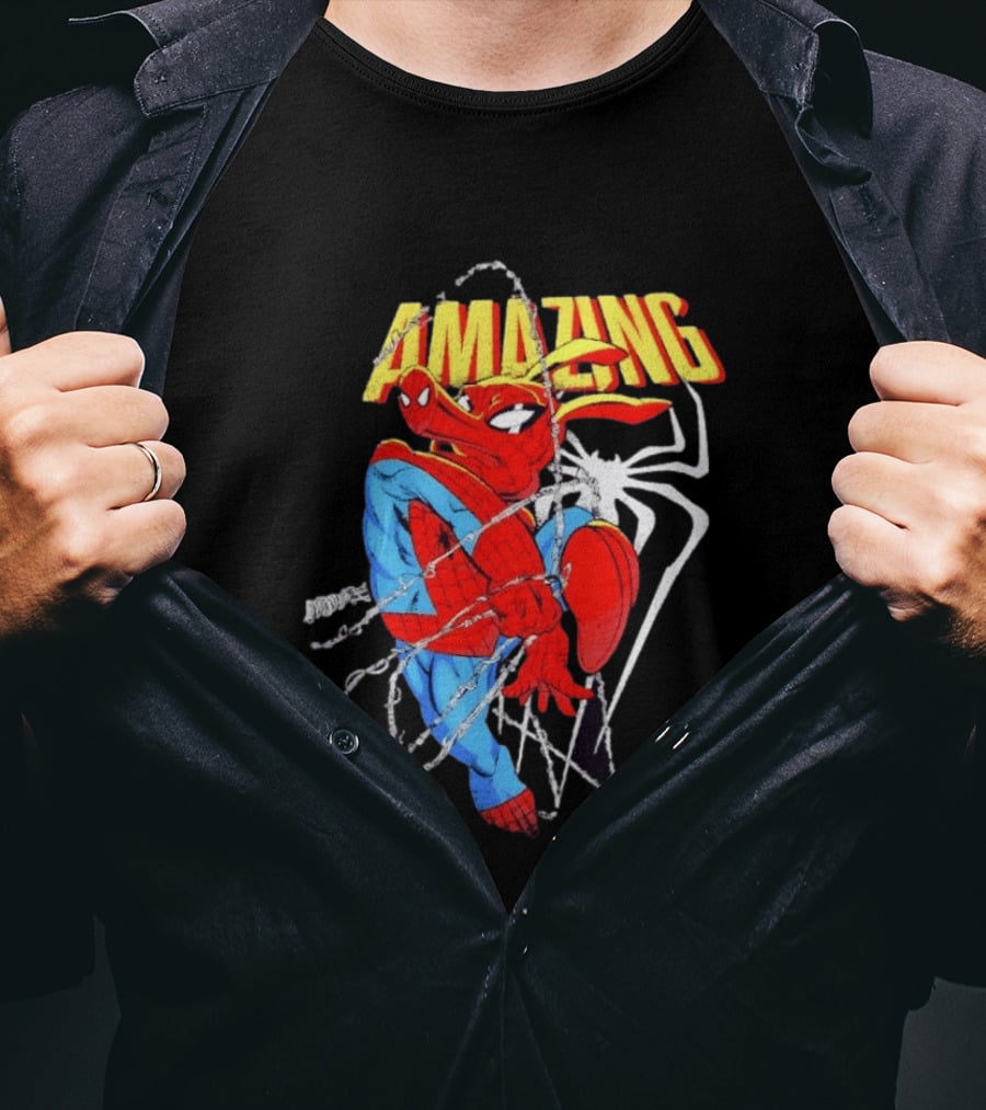 Amazing Spider Ham Marvel Bootleg T-Shirt