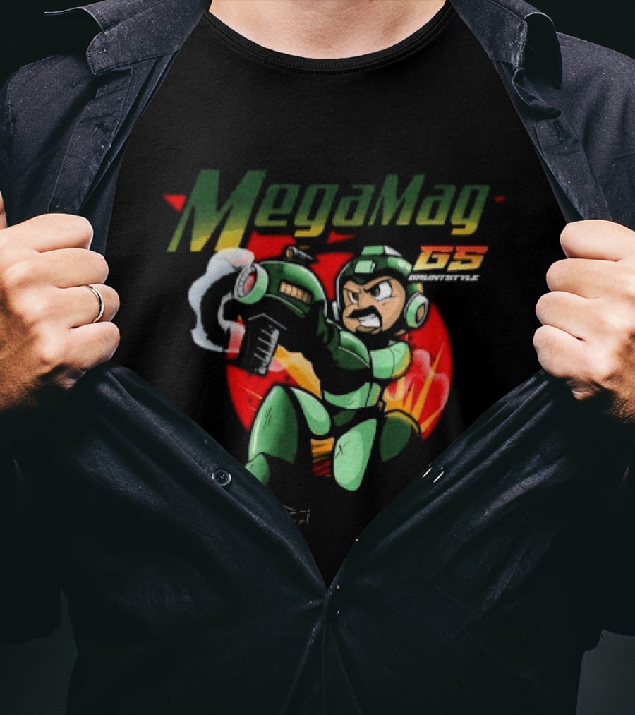 MegaMag 05 Captain's Retro Action Adventure T-Shirt
