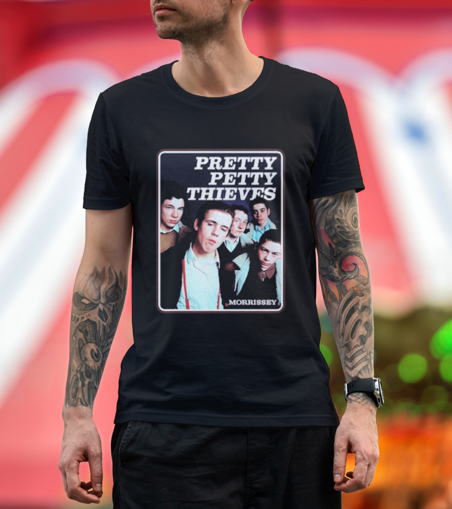 Pretty Petty Thieves Morrissey Band Photography T-Shirt