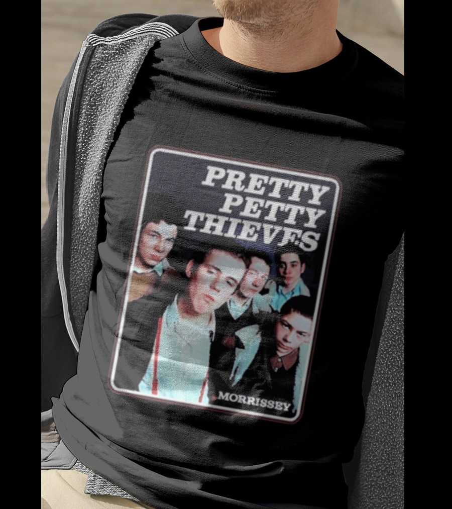 Pretty Petty Thieves Morrissey Band Photography T-Shirt