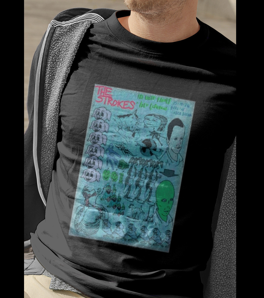 The Strokes Uber Arena Berlin Germany October 15 2026 T-Shirt
