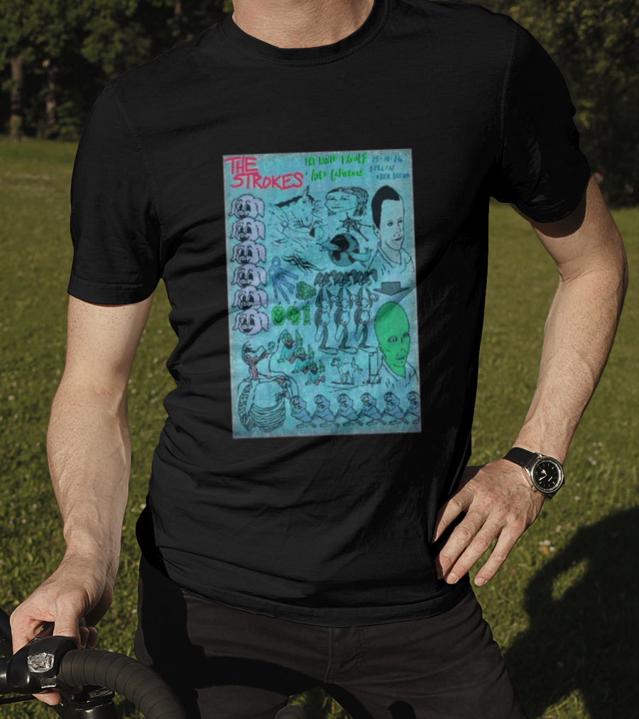 The Strokes Uber Arena Berlin Germany October 15 2026 T-Shirt