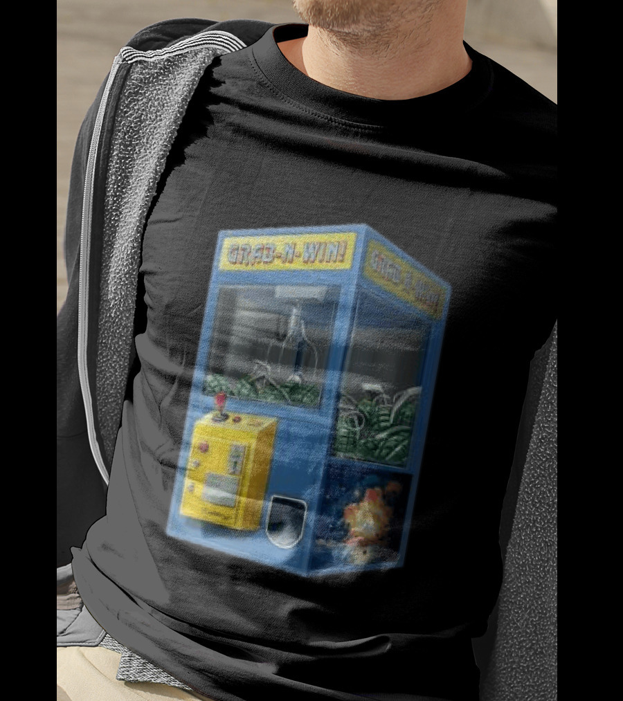 The Wynwood Walls Store Grab N Win Leon Keer Claw Machine Explosion T-Shirt