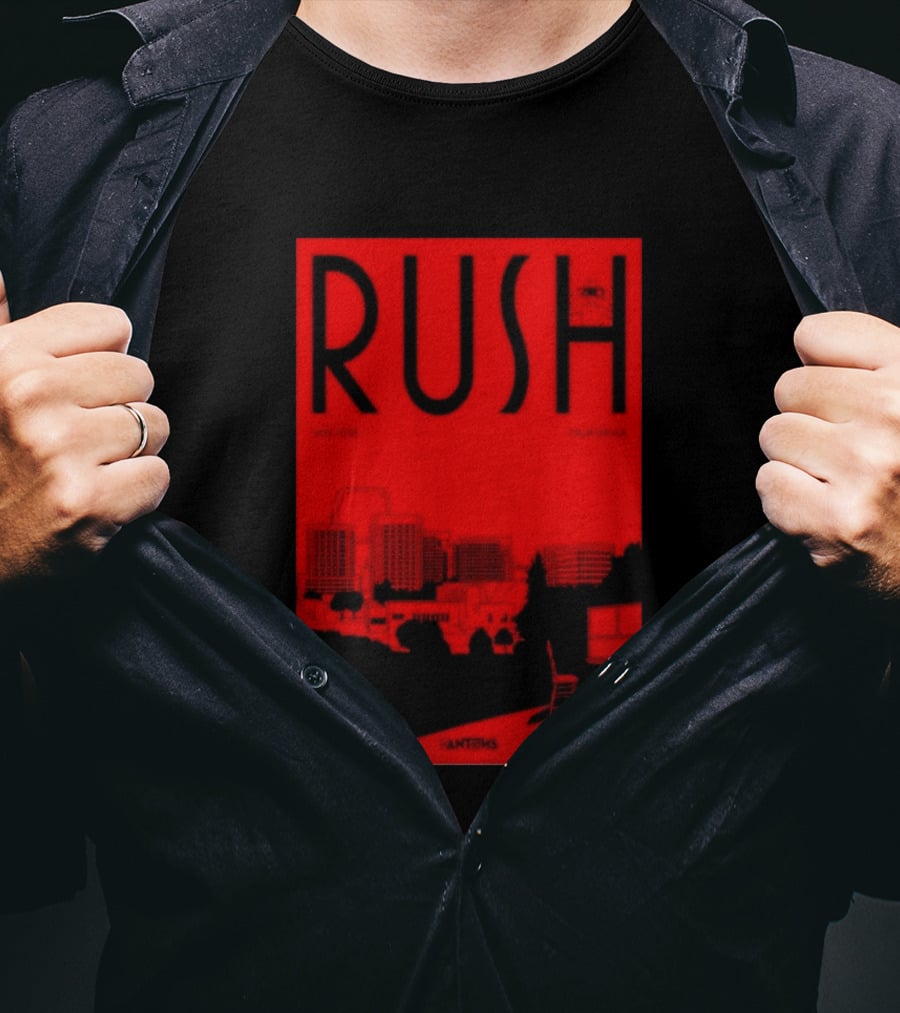 Rush San Jose California 2026 Tour Limited T-Shirt