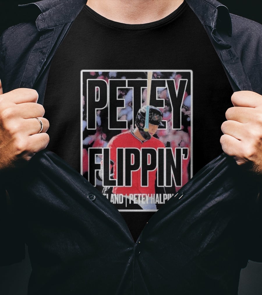 Petey Flippin' Cleveland Petey Halpin #0 T-Shirt