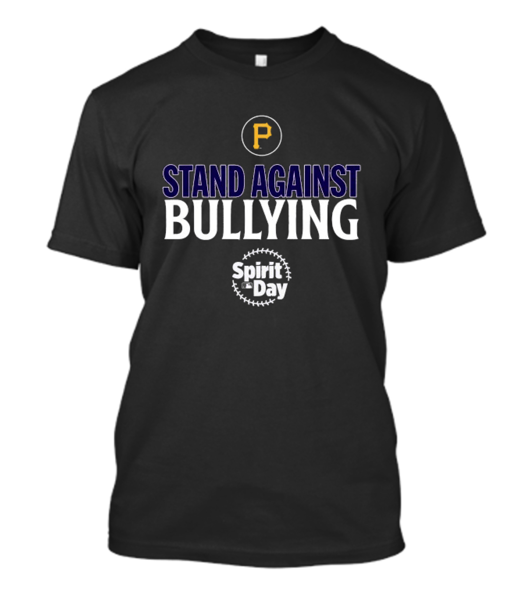 Pittsburgh Pirates Stand Against Bullying Spirit Day T-Shirt