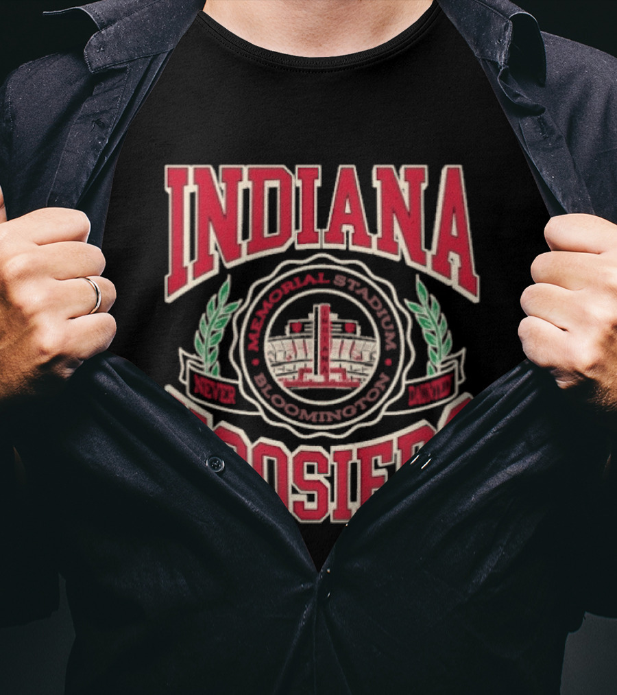 Indiana Hoosiers Memorial Stadium Vines T-Shirt
