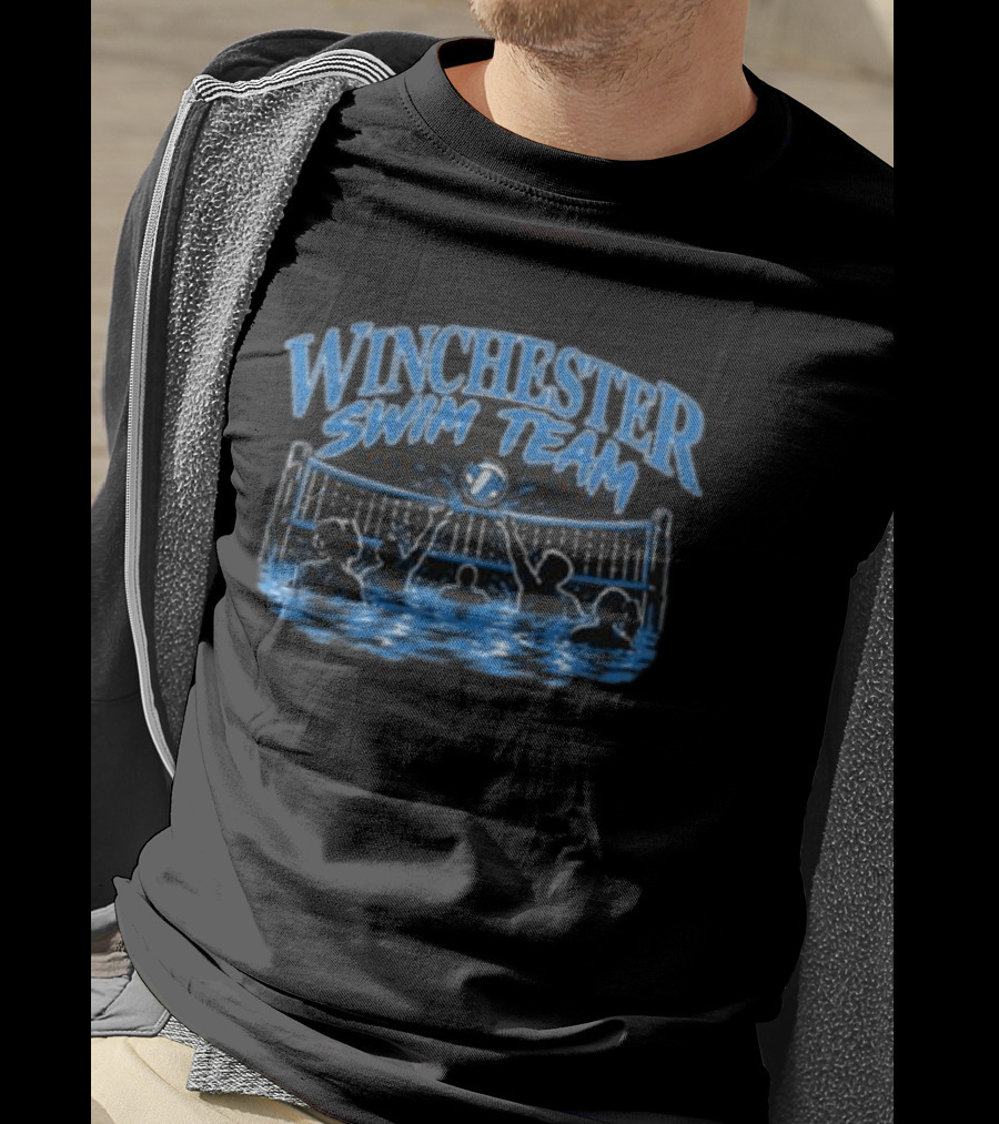 Winchester Swim Team Water Volleyball T-Shirt