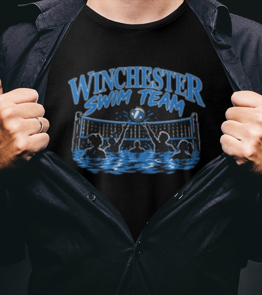 Winchester Swim Team Water Volleyball T-Shirt