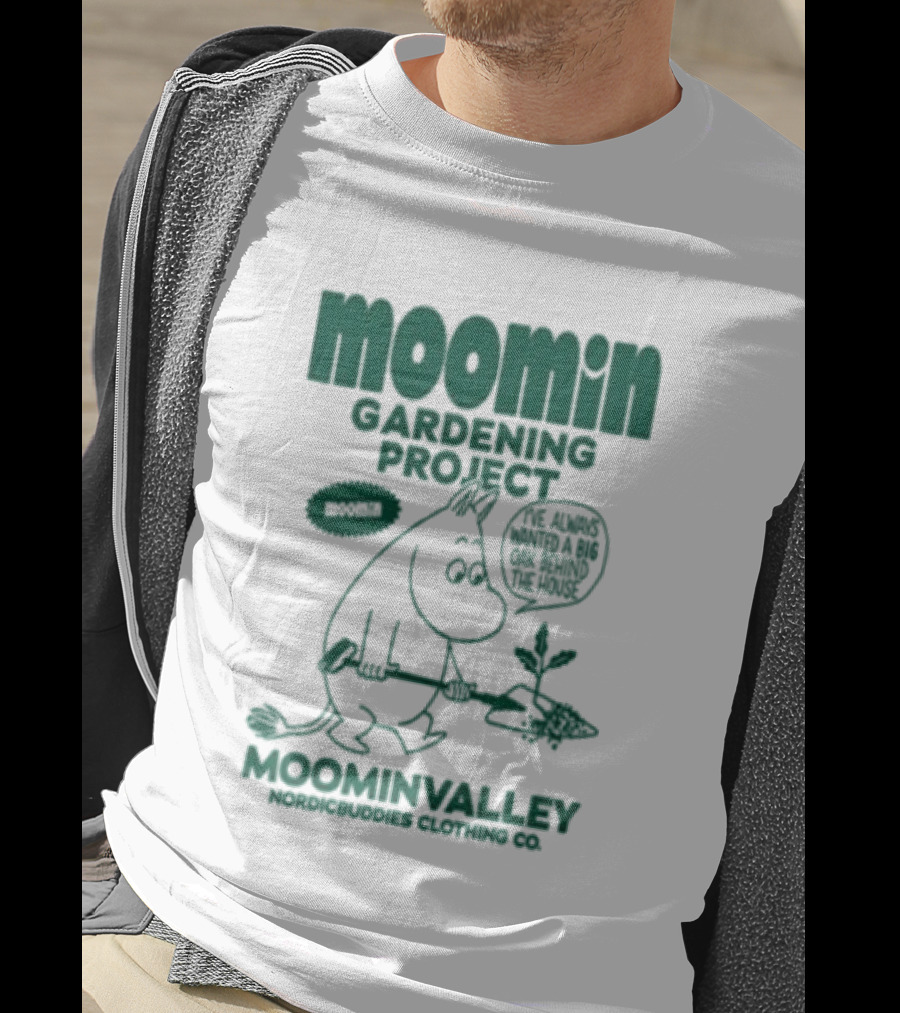 Moomin Gardening Project Moominvalley Backstage Rock T-Shirt