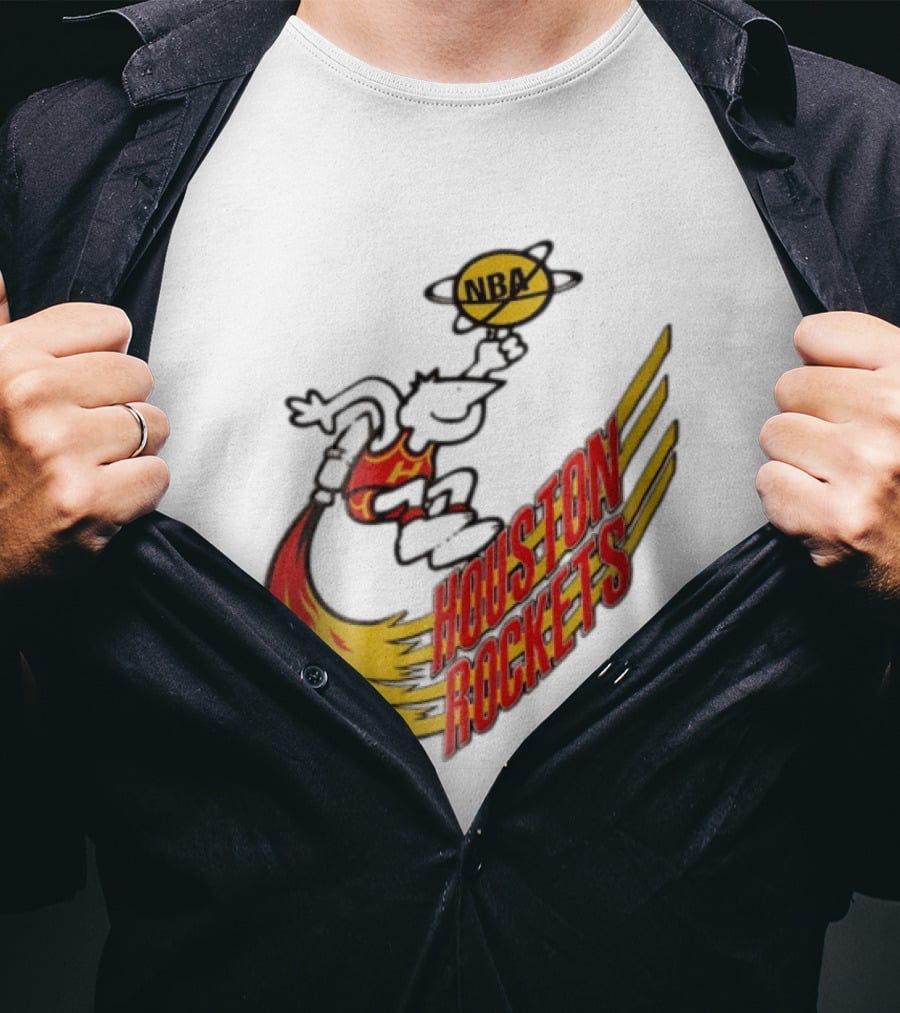 Houston Rockets NBA Turbo Basketball T-Shirt