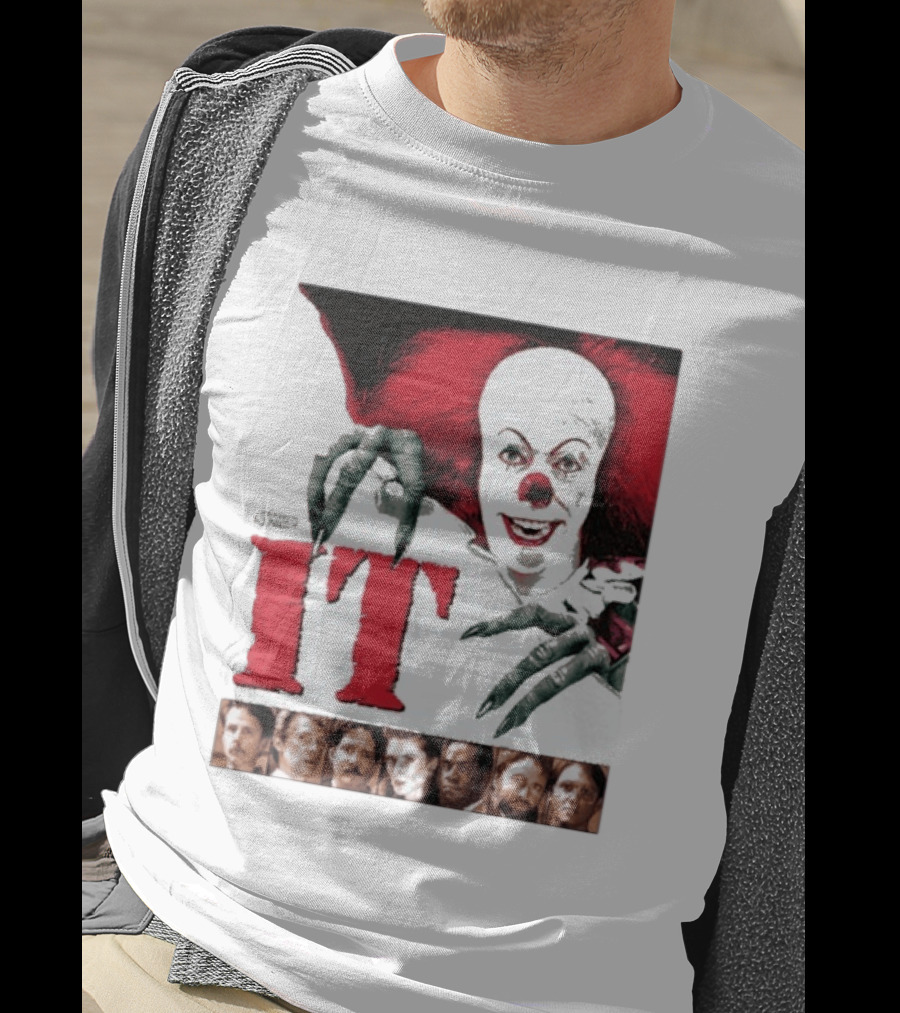 IT Eternal Grin Pennywise Creepy Clown Horror Movie T-Shirt