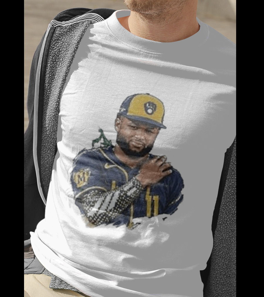 Milwaukee Brewers Jackson Chourio Praying Mantis NLCS 2026 Baseball T-Shirt