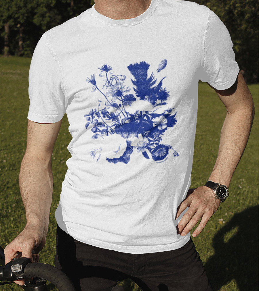 Jessie Ware Superbloom Longsleeve Blue Floral T-Shirt
