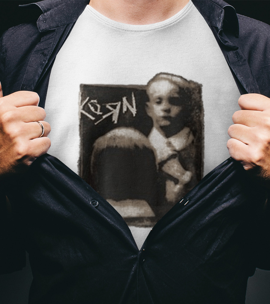 Korn Life Is Peachy 30th Anniversary Mirror Album Cover T-Shirt