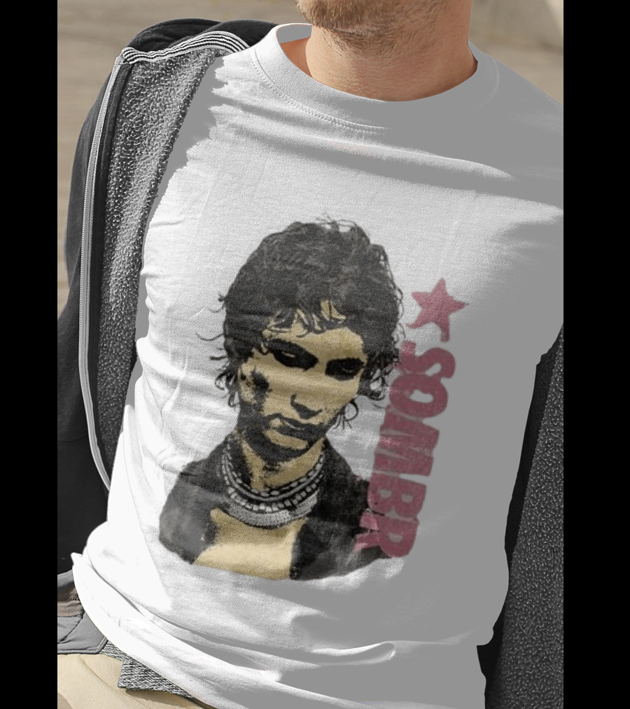 Sombr Store 2026 You Are The Reason Dateback Tour Star T-Shirt