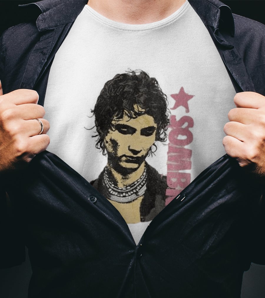 Sombr Store 2026 You Are The Reason Dateback Tour Star T-Shirt