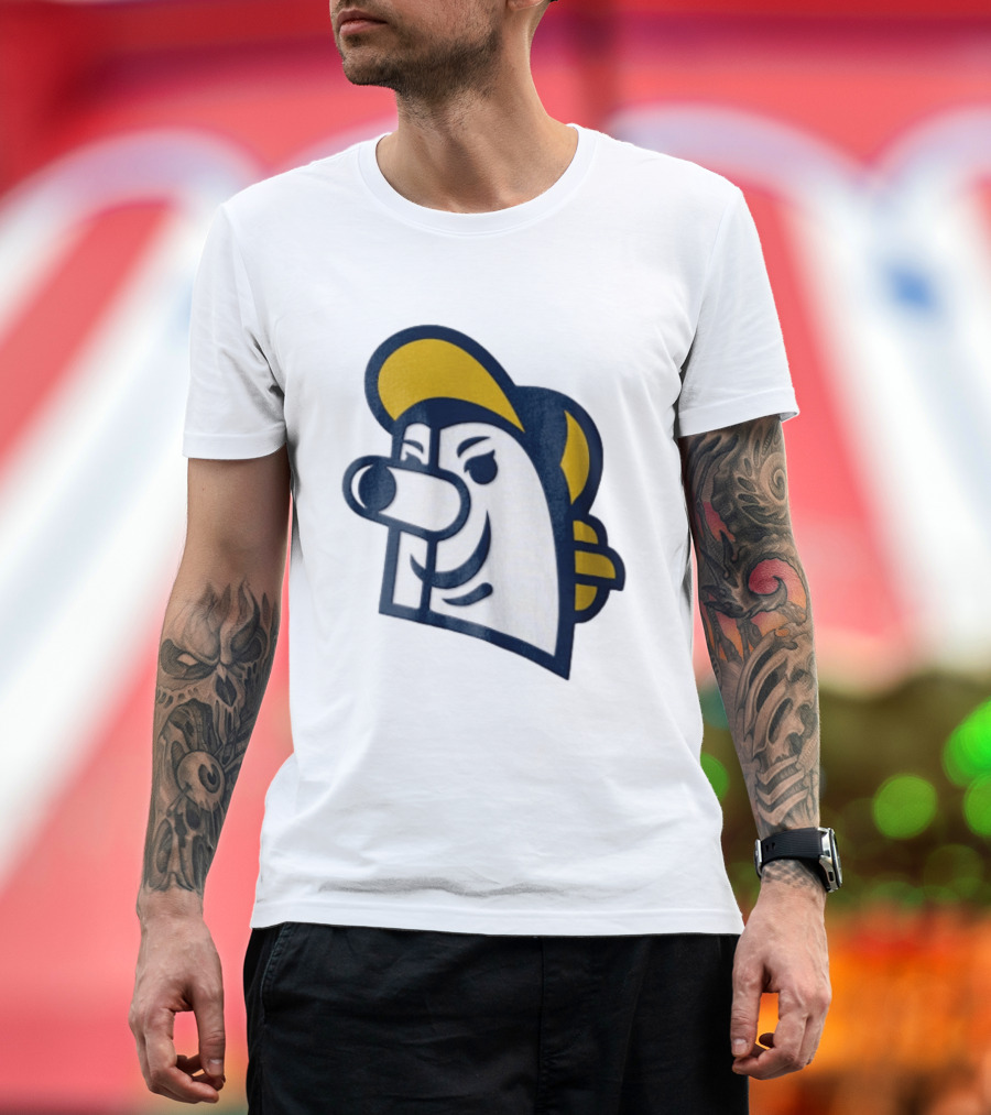 Los Angeles Dodgers West Coast Baseball Bear T-Shirt