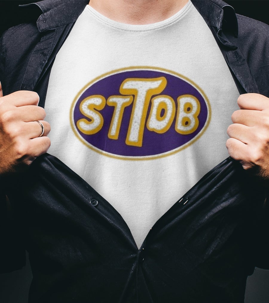 LSU Tigers STTDB Purple And Gold Oval Letters T-Shirt