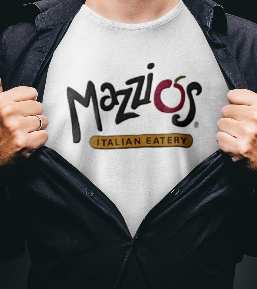 Mazzio's Italian Eatery Restaurant Iconic Branding T-Shirt