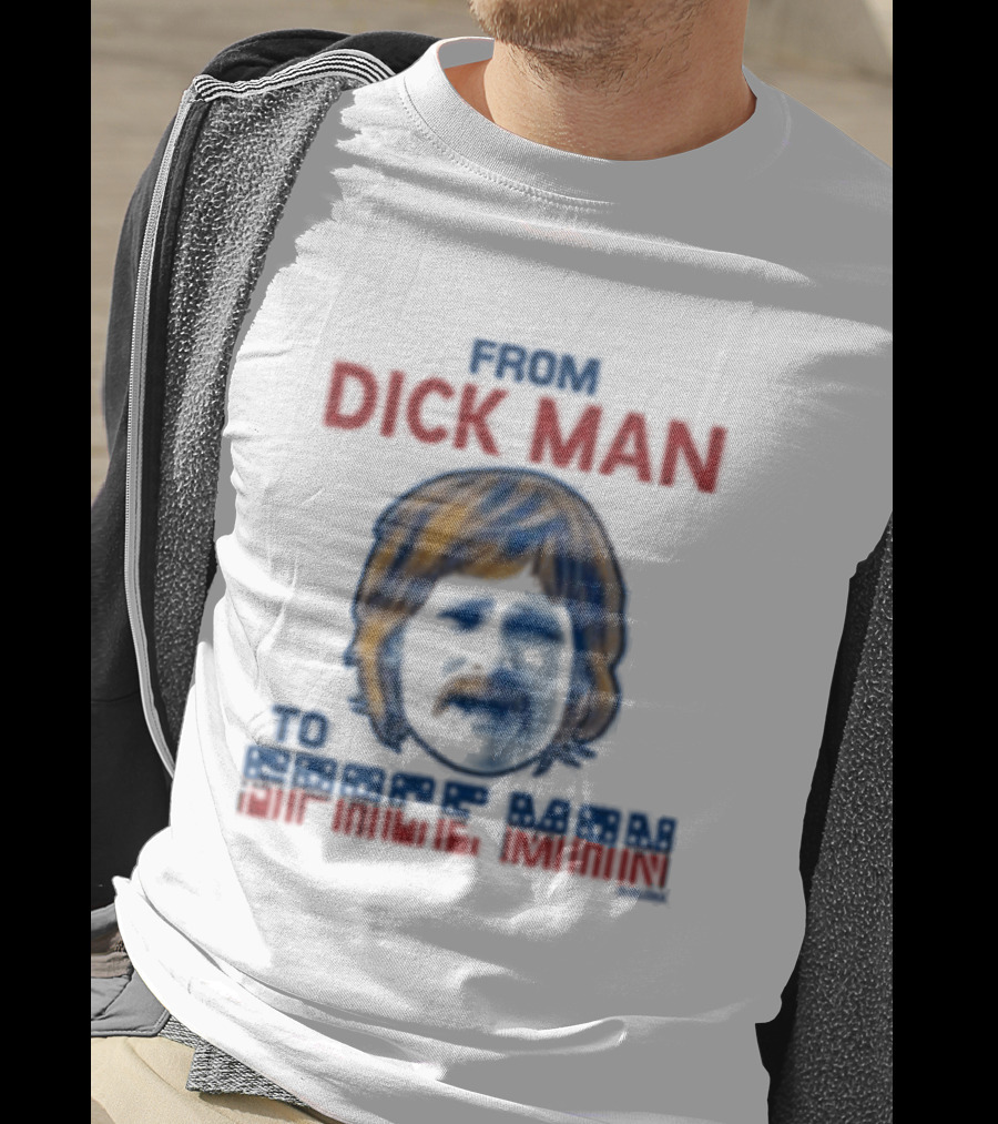 From Dick Man To Space Man Eat Cheese Boomer T-Shirt
