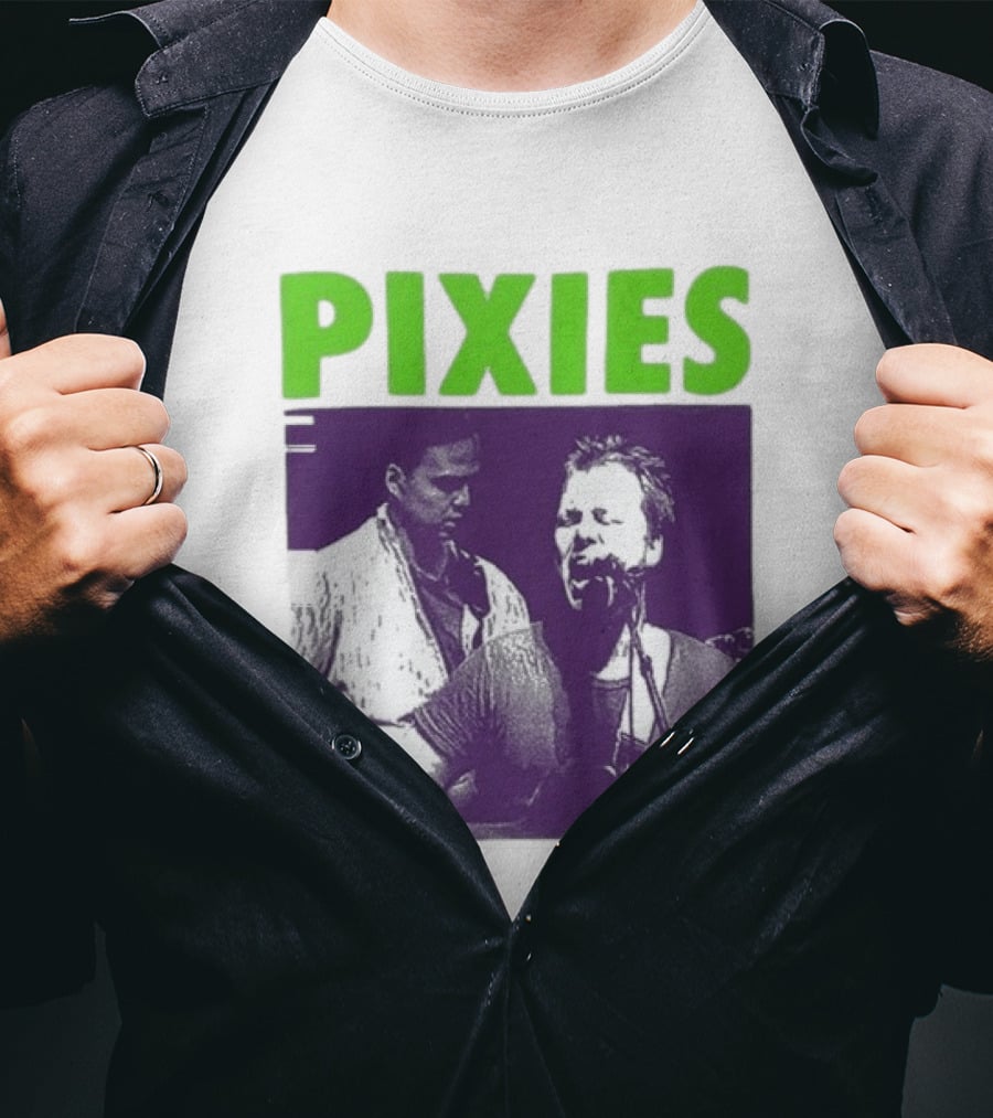 Pixies Band Performance Francis Santiago T-Shirt