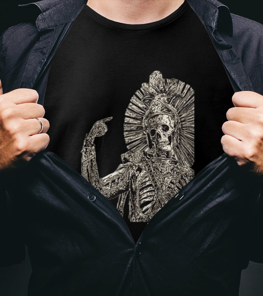 Avenged Sevenfold Australia 2026 Tour Sun God Skeleton Warrior T-Shirt