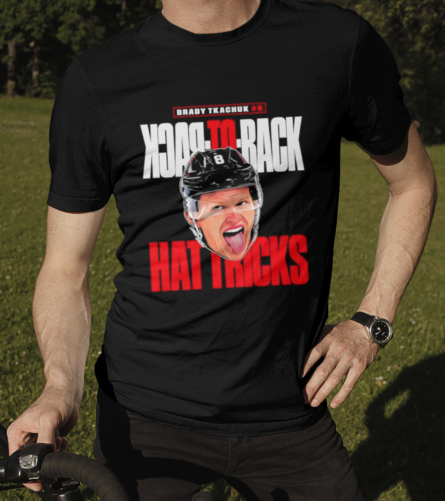 Brady Tkachuk Back To Back Hat Tricks T-Shirt