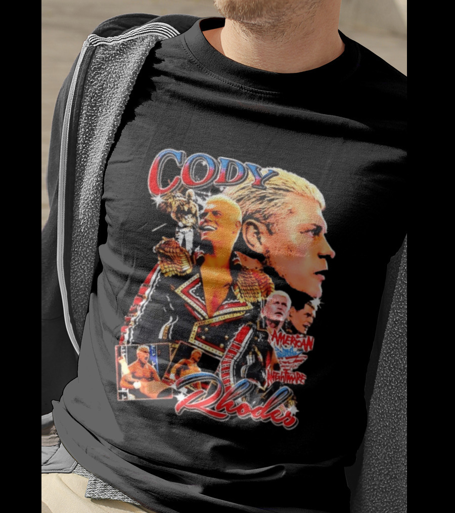 Cody Rhodes American Nightmare Retro Bootleg T-Shirt
