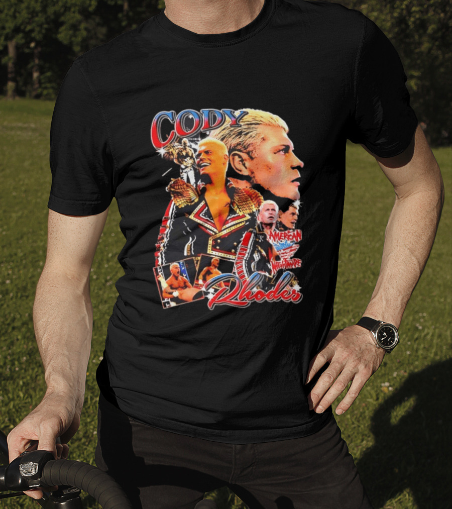 Cody Rhodes American Nightmare Retro Bootleg T-Shirt