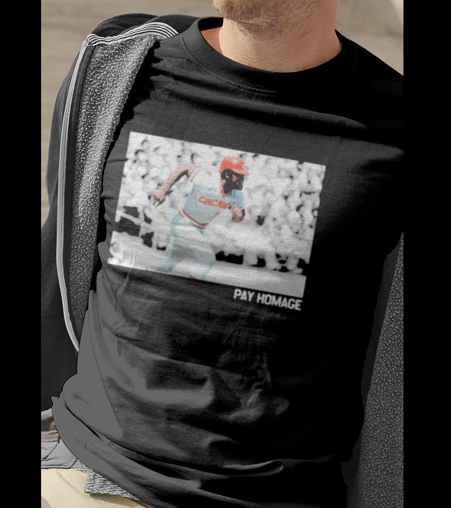 Cincinnati Baseball Legend George Foster Pay Homage T-Shirt