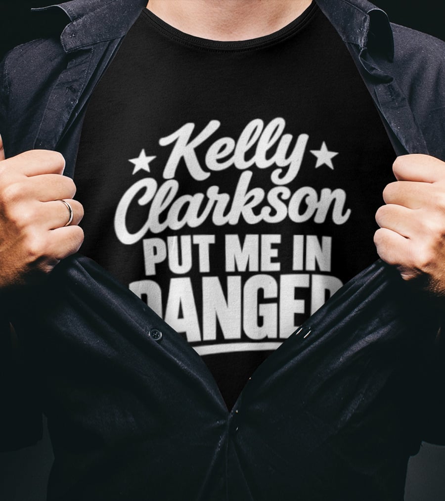 Kelly Clarkson Put Me In Danger Stars T-Shirt