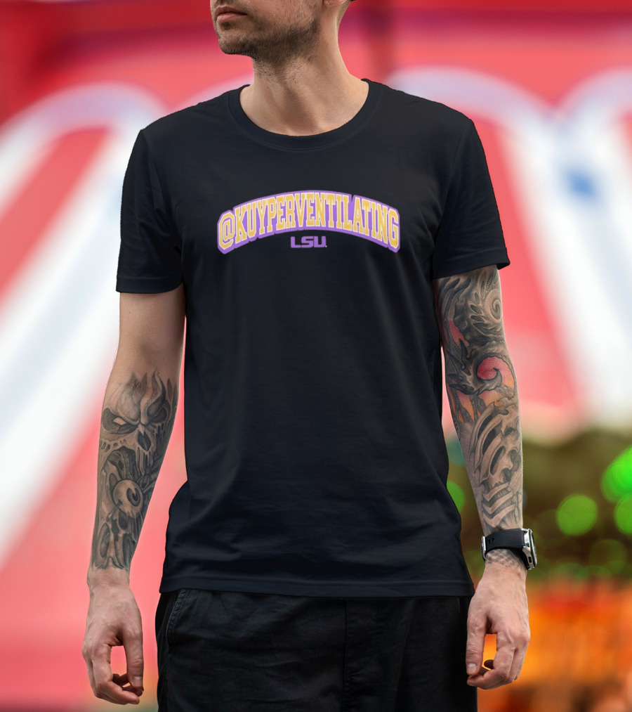 LSU Tigers Kuyperventilating Gold Rylie Kuyper T-Shirt