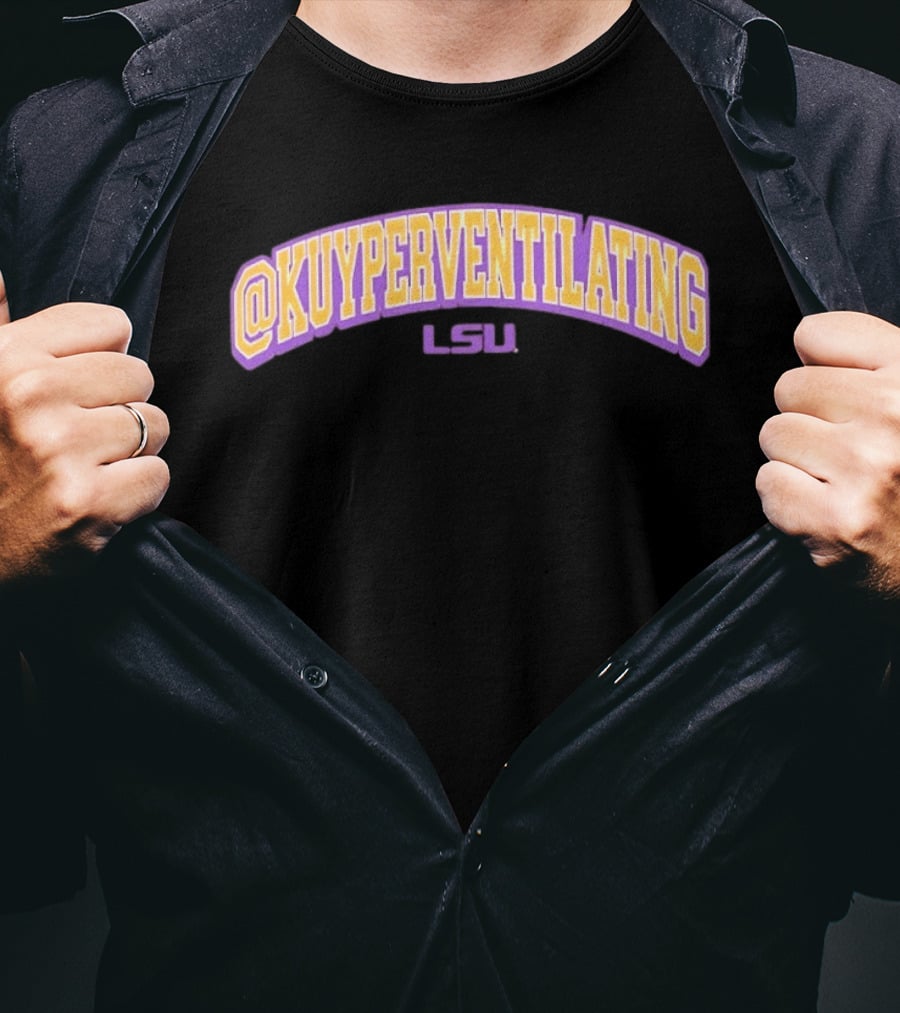 LSU Tigers Kuyperventilating Gold Rylie Kuyper T-Shirt