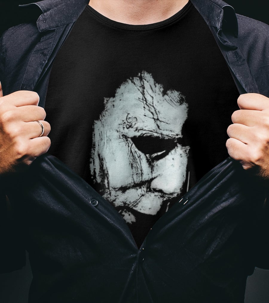 Michael Myers Mask Halloween Horror T-Shirt