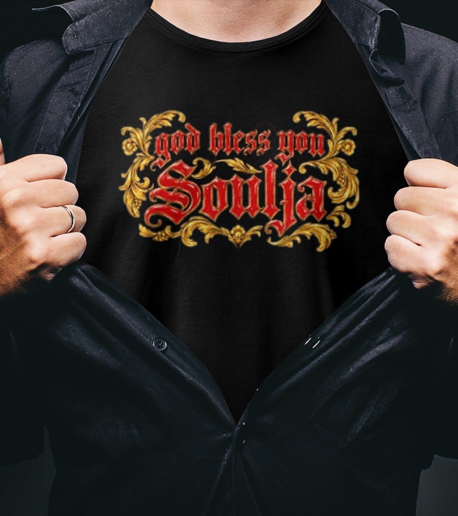 God Bless You Soulja Vintage Baroque T-Shirt
