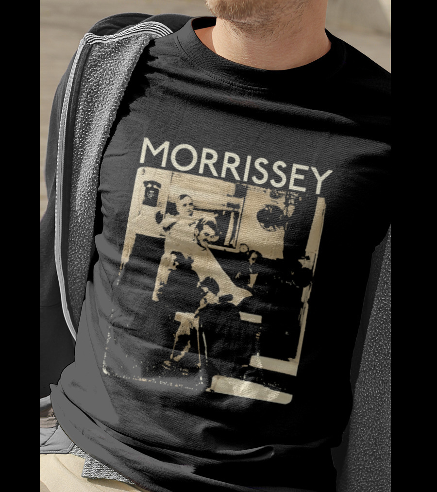 Morrissey Barbershop Scene 2026 Tour T-Shirt