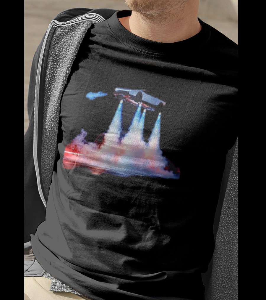Tesla Flying Car Rocket Launch Innovation T-Shirt