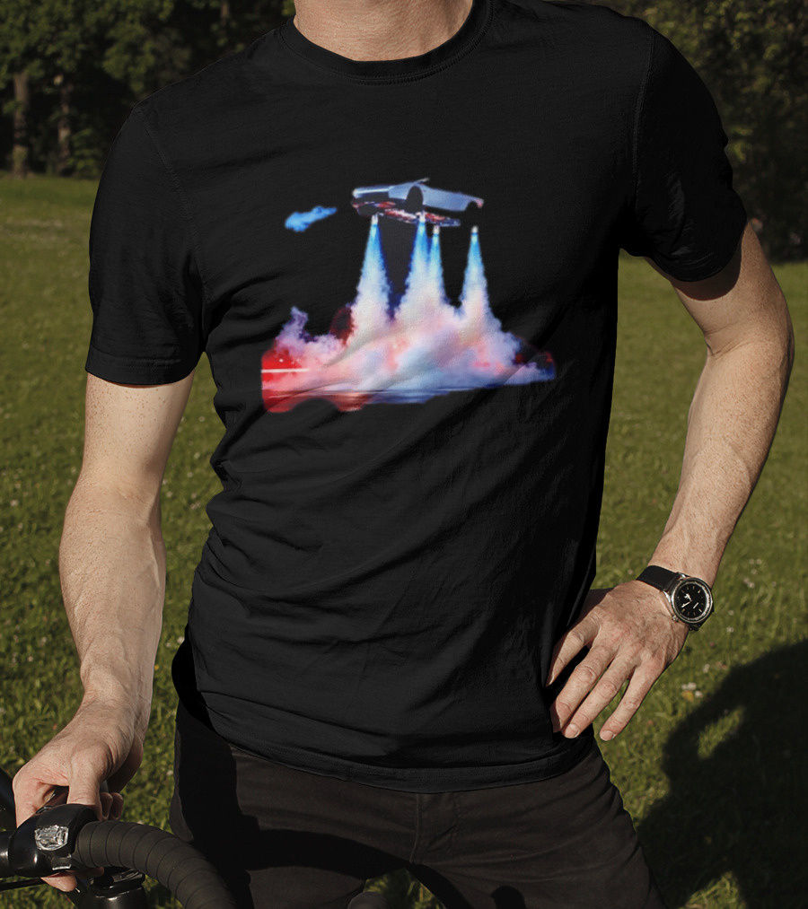 Tesla Flying Car Rocket Launch Innovation T-Shirt