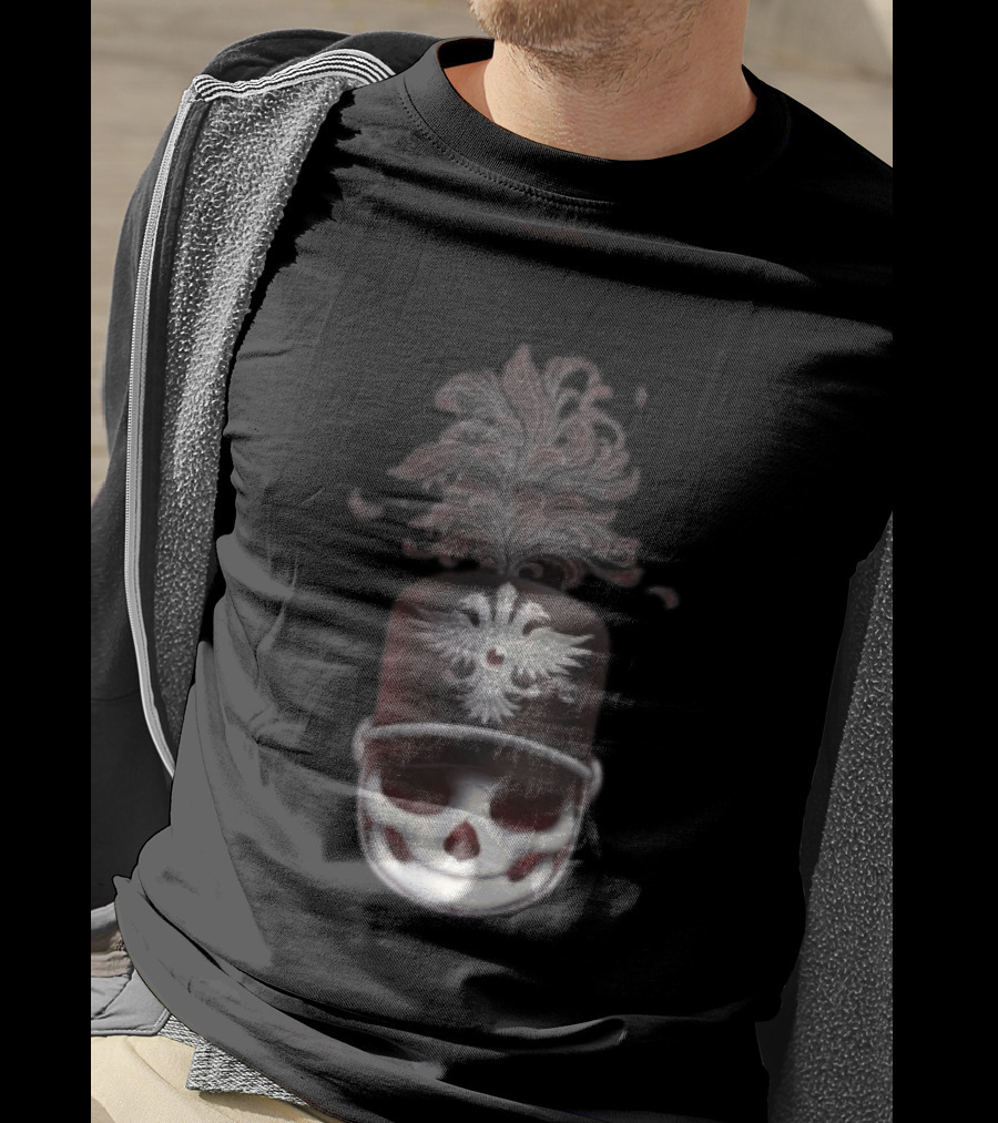 My Chemical Romance Black Parade Skeleton Marching Band Helmet T-Shirt